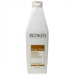 REDKEN Scalp Relief Oil Detox šampūnas riebiems plaukams 